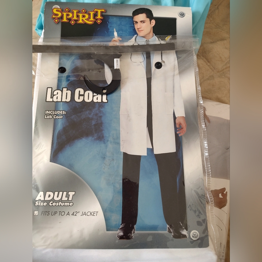 Spirit White Lab Coat for Adults - Costume